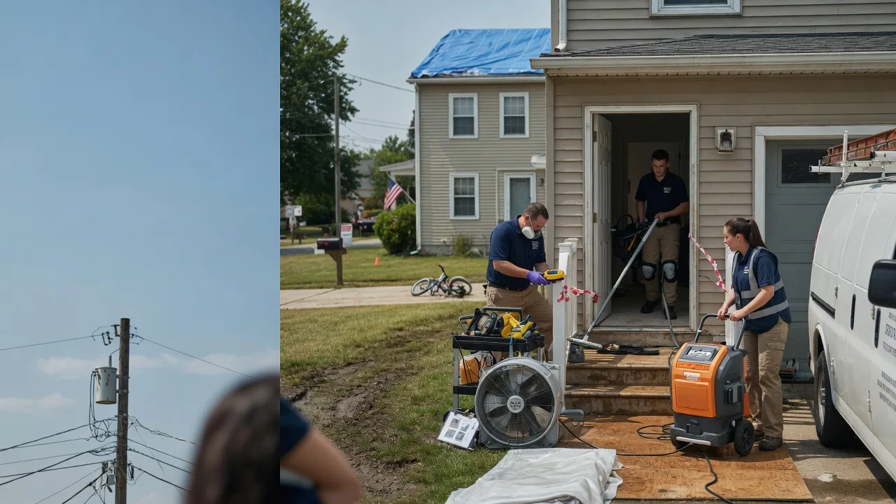 Water Damage Repair in Chamberlain, SD near me